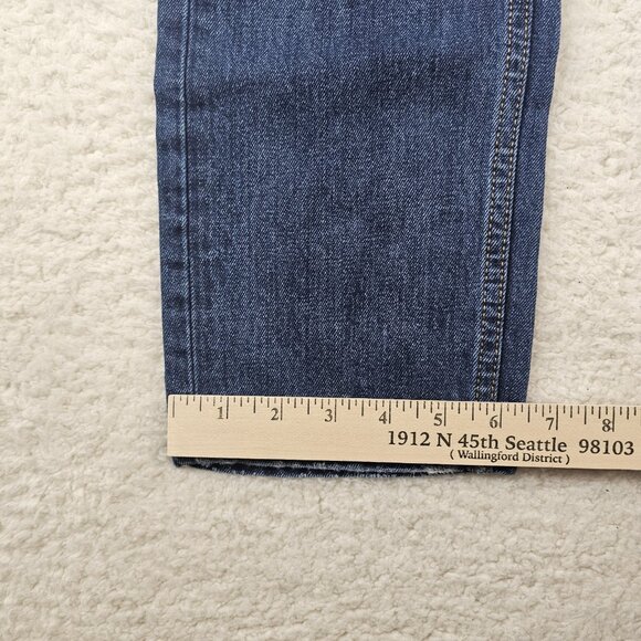 Levi's 510 Jeans Men's 33x32 Blue Denim Skinny Fit Stretch Distressed Patched - Picture 12 of 16